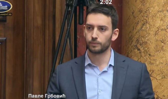 Pavle Grbović u Skupštini Srbije: Evropski put Srbije zaustavljen, odgovornost je na vlasti