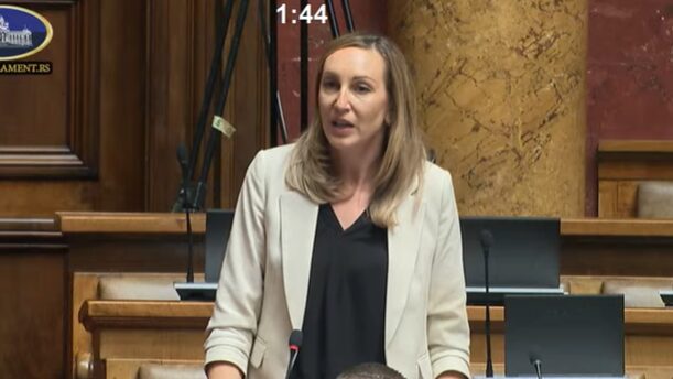 Anna Oreg u Skupštini Srbije: Kozmetičkim izmenama ne možete sakriti izbornu krađu i pritiske
