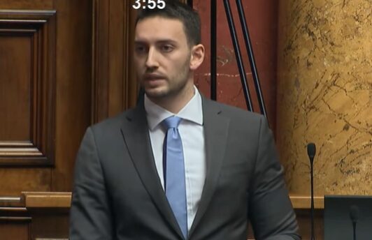 Pavle Grbović u Skupštini Srbije : Bezbednosna kriza mora da bude razrešena izborima